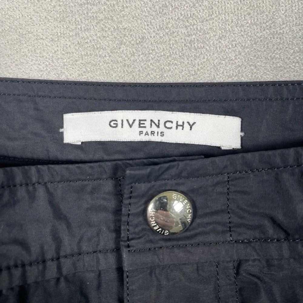 Givenchy Rottweiler Swim Trunks Men's XL Black Dog Head Embroidered Shorts